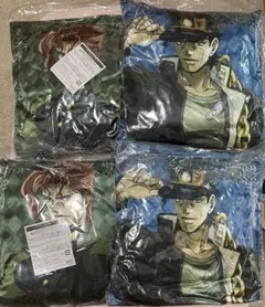 ジョジョの奇妙な冒険 ジョジョワールド2 クッション 花京院典明 空条承太郎