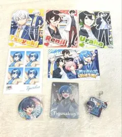 AMPTAKxCOLORSカード＆缶バッジ＆キーホルダーセット