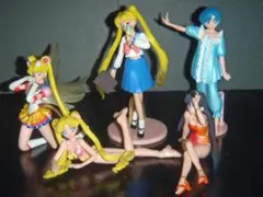 HGIF セーラームーン　フィギュア５体セット