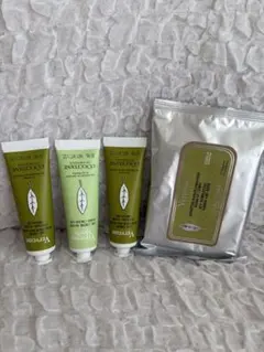 L'Occitane ハンドクリーム 3本セットとボディーシートとおまけ２点