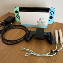 Switch 本体 どうぶつの森デザイン プロコン、沢山のソフト付き - メルカリ