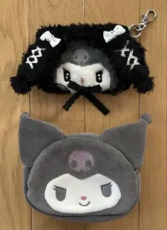 クロミ パスケース　定期入れ　(月夜のメロクロ)とポーチのセット