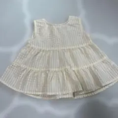 ELFIN DOLL ノースリーブ 80 ギンガムチェックのサムネイル