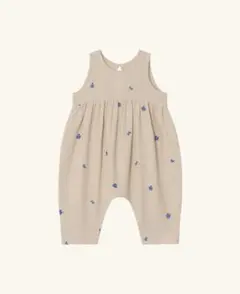 Doucement ｜blueberry Linen Overall