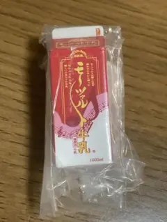 全国農協乳業協会 牛乳パックミニチュアチャーム★モーツァルト牛乳 1000ml