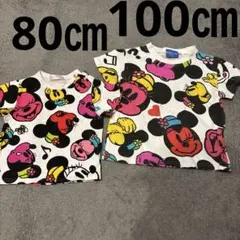 ディズニーリゾート　公式　Tシャツ　80㎝　100㎝　ミニー