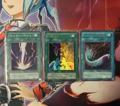遊戯王 サンダーボルト ハーピィの羽根箒 コレクターズレア 3枚セット