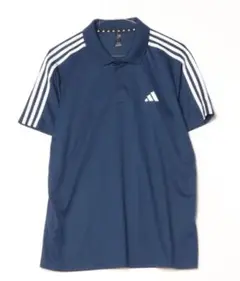 adidas ネイビー ポロシャツ