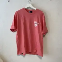 NEWYORK BURST ピンク Tシャツ バックプリント Mサイズ