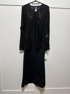 ラディエイトワンピース　レーストップスレイヤードワンピースヤマダヤフォーマル