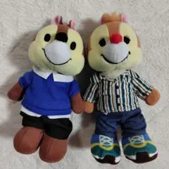 チップ デール nuiMOs-ぬいもーず- ぬいぐるみ (衣装付き) 2個セット
