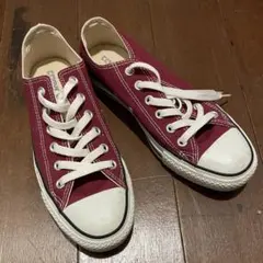 Converse All Star ローカット バーガンディ　24.5のサムネイル