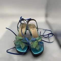 ANNA SUI アナスイ サンダル ミュール レースアップ 3のサムネイル