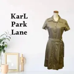 zG1327【S】KarL Park Lane ウエストベルト Aライン 半袖のサムネイル