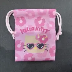 Hello Kitty 沖縄限定 巾着袋 ピンク 平成レトロ - メルカリ