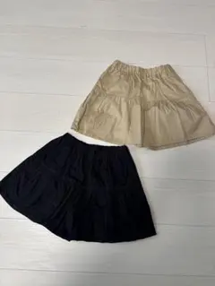 GU ショートパンツ 2枚セット 130