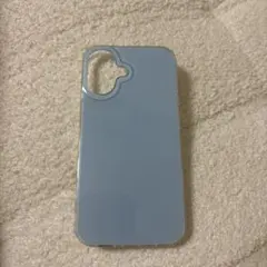 iPhone16スマートフォン用ケース ライトブルー