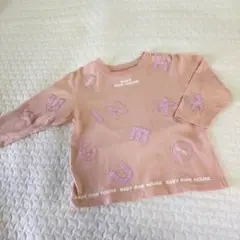 ベビーピンクハウス　長袖Tシャツ　100cm