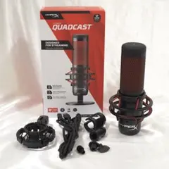 HYPER X ハイパーエックス QUADCAST レッド 美品 箱付 中古品 2025年最新】Yahoo!オークション -hyperx quadcastの中古品