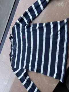 POLO RALPH LAUREN ワッフル長袖カットソー M(10-12)