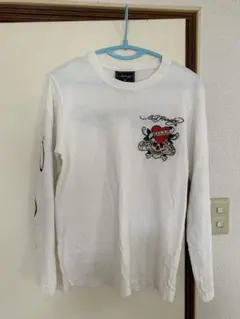 Ed Hardy 長袖Tシャツ ホワイト M