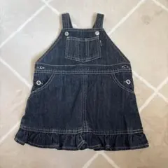 コムサイズム　ベビーワンピース　デニム　80㎝