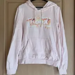 Hurley フード付きパーカー Sサイズ ピンク