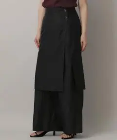 A part by シアースカートツキパンツ ブラック