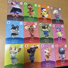 どうぶつの森 amiiboカード12枚セット