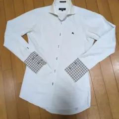 BURBERRY素敵な BLACK LABEL 長袖シャツ 32サイズ