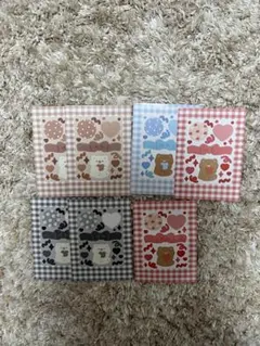 動物柄シール4枚セット