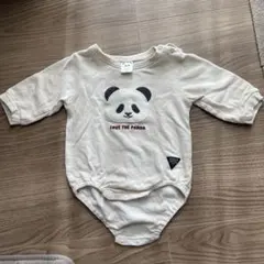 バースデイ　フタフタ　パンダロンパース