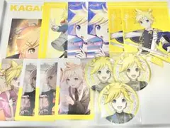 プロセカ 鏡音レン 特典 劇場版 ガーランド グリッター缶バッジ グリ缶