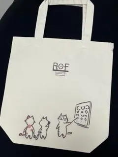 ROF Only in Hiroshima 猫 トートバッグ