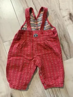 OshKosh 赤　オーバーオール　12ヶ月