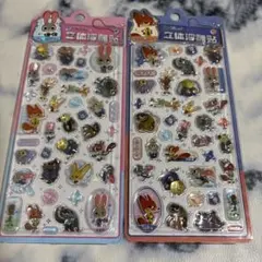 中国ライセンス ディズニー ズートピア ジュディ ニック 立体シール