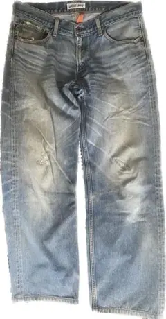 Levi's クラシック ブルーデニムパンツ ヴィンテージ古着オレンジリーバイス