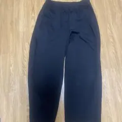 UNIQLO C ブラック スウェットワイドパンツ　Lサイズ