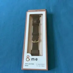 Apple Watch 41/40/38mm ソフトレザーバンド ココアブラウン