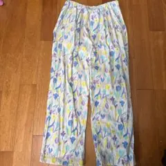 フミカウチダ ヴィンテージ アンクル丈 花柄 パンツ - メルカリ