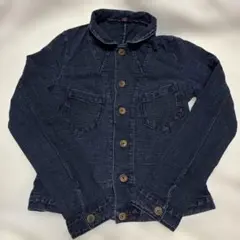 45rpm インディゴ　ジャケットスウェット　サイズ2