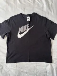 NIKE ナイキ　キッズ　150 半袖　Tシャツ　黒　子供服　L ジュニア　短丈