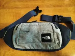 THE NORTH FACE ボディバッグ グレー/ネイビー