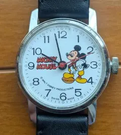 ジャンク品　ミッキーマウス　腕時計　BRADLEY