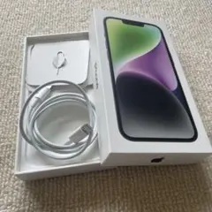 iPhone 14 (Midnight) 空箱 付属品