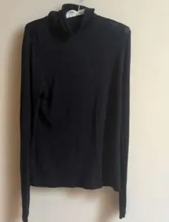 ブラック タートルネック Lサイズ