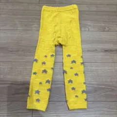 星柄の黄色レギンス 85サイズ