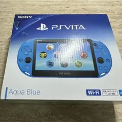 PSVita 2000 本体 アクアブルー ほぼ新品 6658