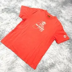 Timberland ティンバーランド Tシャツ 半袖 オレンジ Mサイズのサムネイル