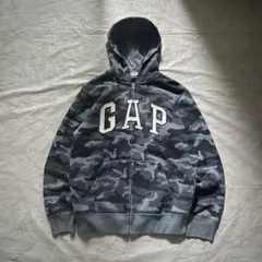00s old gap zip up hoodie camo archive